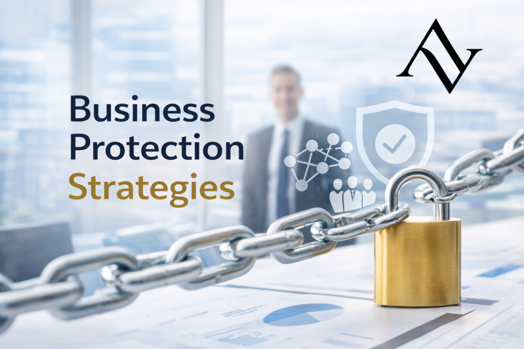 Business protection strategies -Alta Vida Unlimited- asset protection, risk management, and long-term business continuity.