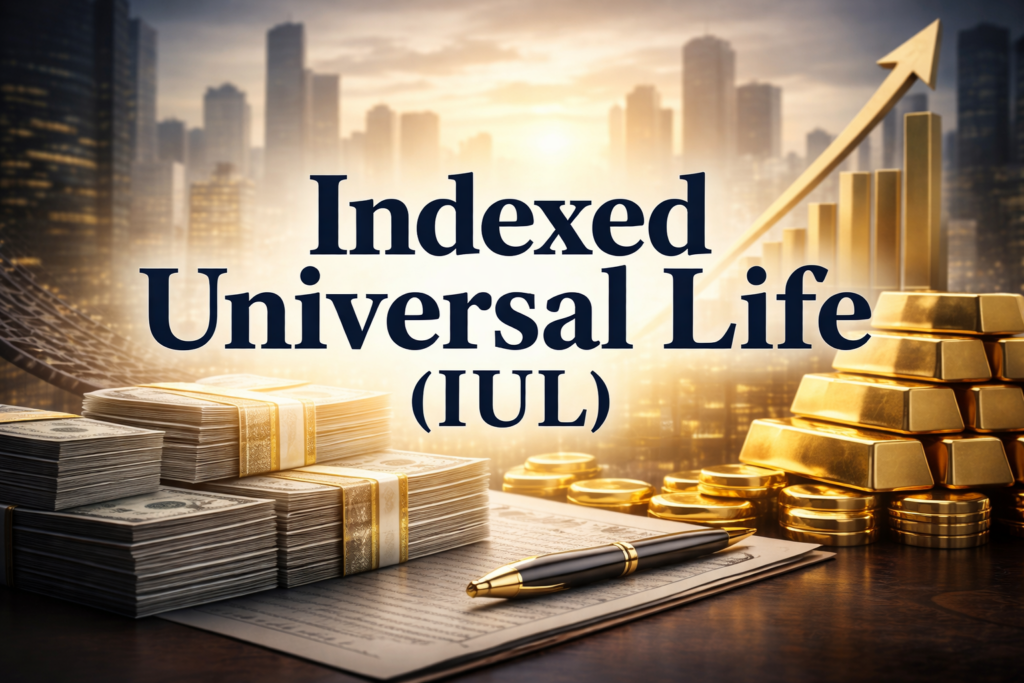 Indexed Universal Life (IUL) insurance strategy ,structured wealth growth, long-term financial security, and disciplined capital protection.